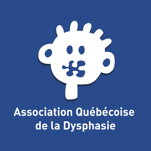 Logo Association québécoise de la dysphasie-section Saguenay-Lac-Saint-Jean